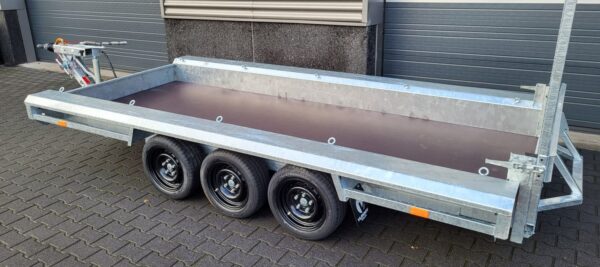 Gooseneck machine transporter 3×1500 kg – 4m x 1.5m - Image 3