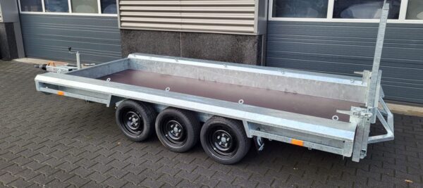 Gooseneck machine transporter 3×1500 kg – 4m x 1.5m - Image 4