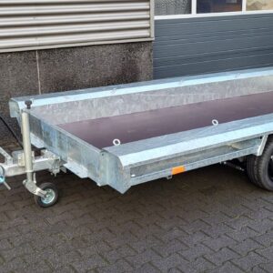 Gooseneck machine transporter 3×1800 kg – 4m x 1.5m